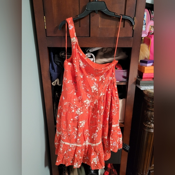 Free People All Mine One shoulder Dress M - Picture 10 of 10